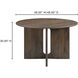 Stanley 48 X 48 inch Brown Dining Table