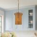 Alora Mood Kai 1 Light 11.13 inch Brushed Gold Pendant Ceiling Light