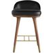 Walsh 29 inch Black Counter Stool