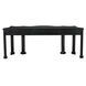 Estate 84 X 20 inch Hand Rubbed Black Console