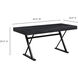 Profecto Black Desk