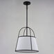 Marion 1 Light 15 inch Matte Black Pendant Ceiling Light