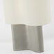 AERIN Mishca 23.75 inch 15.00 watt Shellish Gray Table Lamp Portable Light, Medium