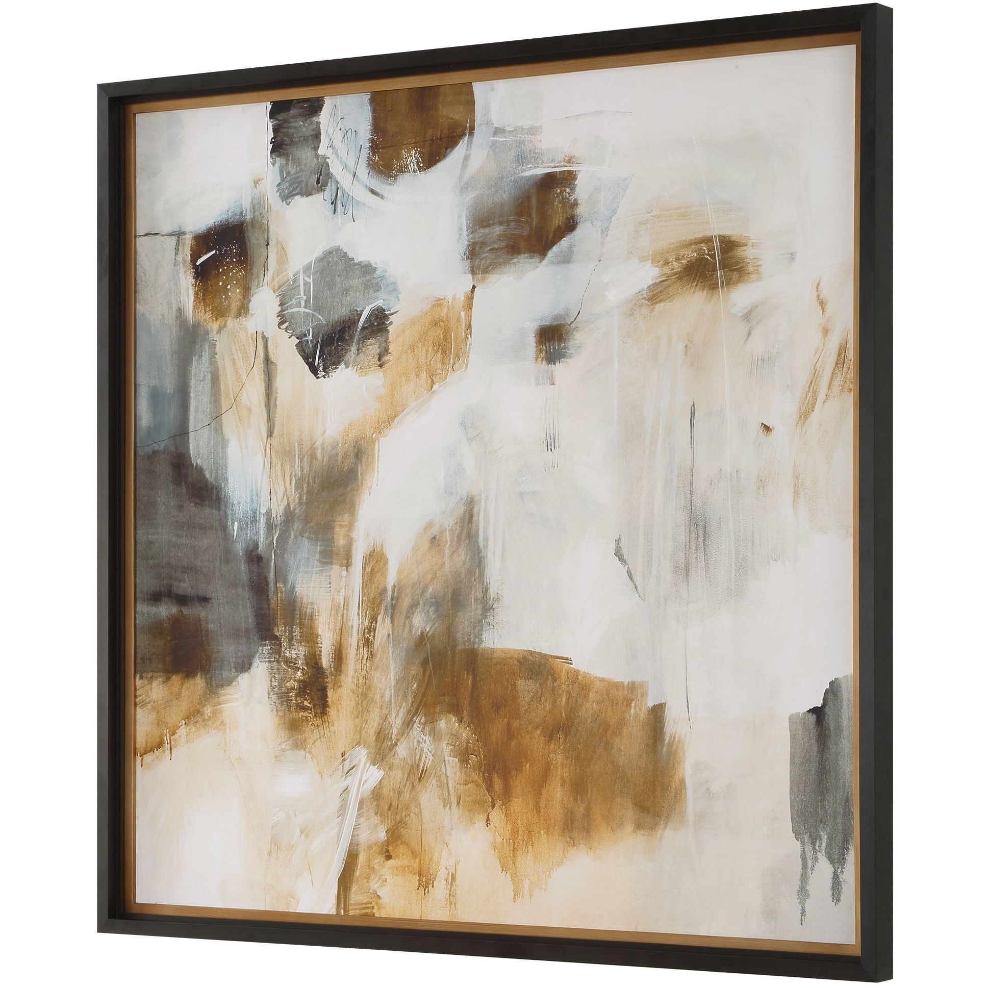 Ancient Story 45.63 X 45.63 inch Framed Abstract Print