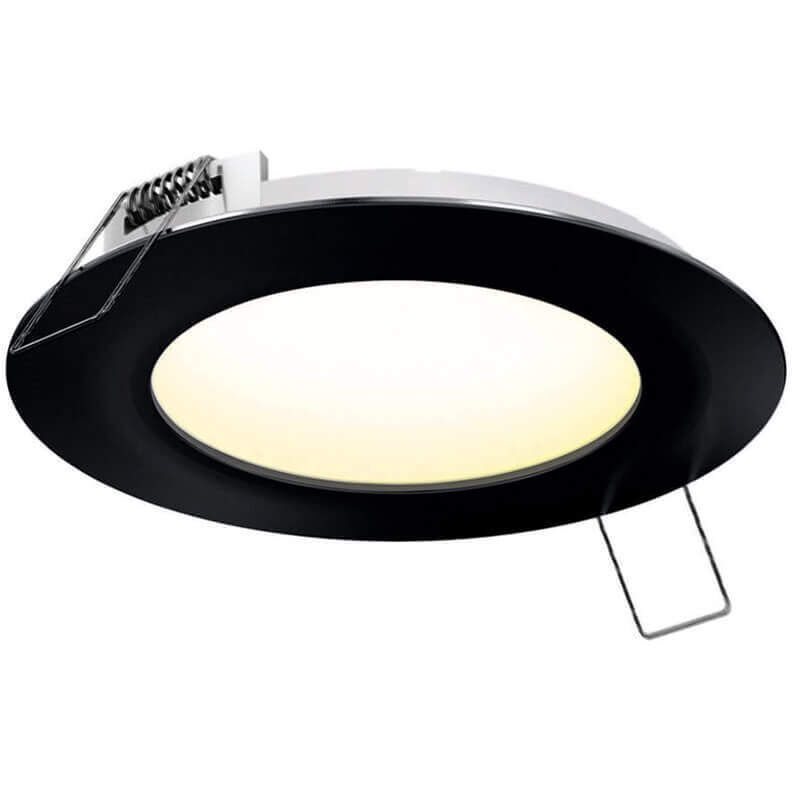 Excel Black Slim Panel Recessed Light