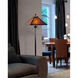 Evelyn 58 inch 75.00 watt Mica Bronze Floor Lamp Portable Light