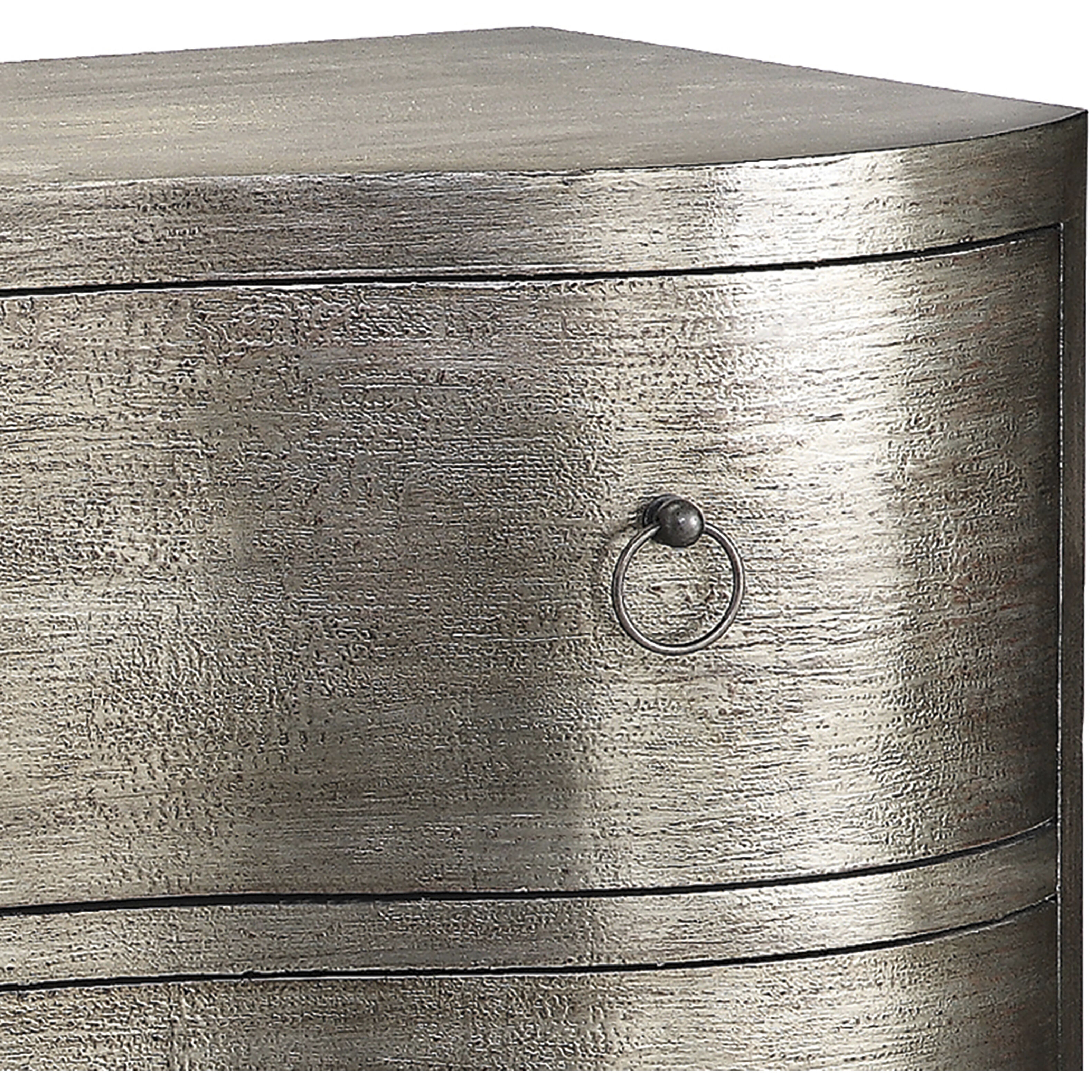 Greybeau Antique Silver Leaf Chest