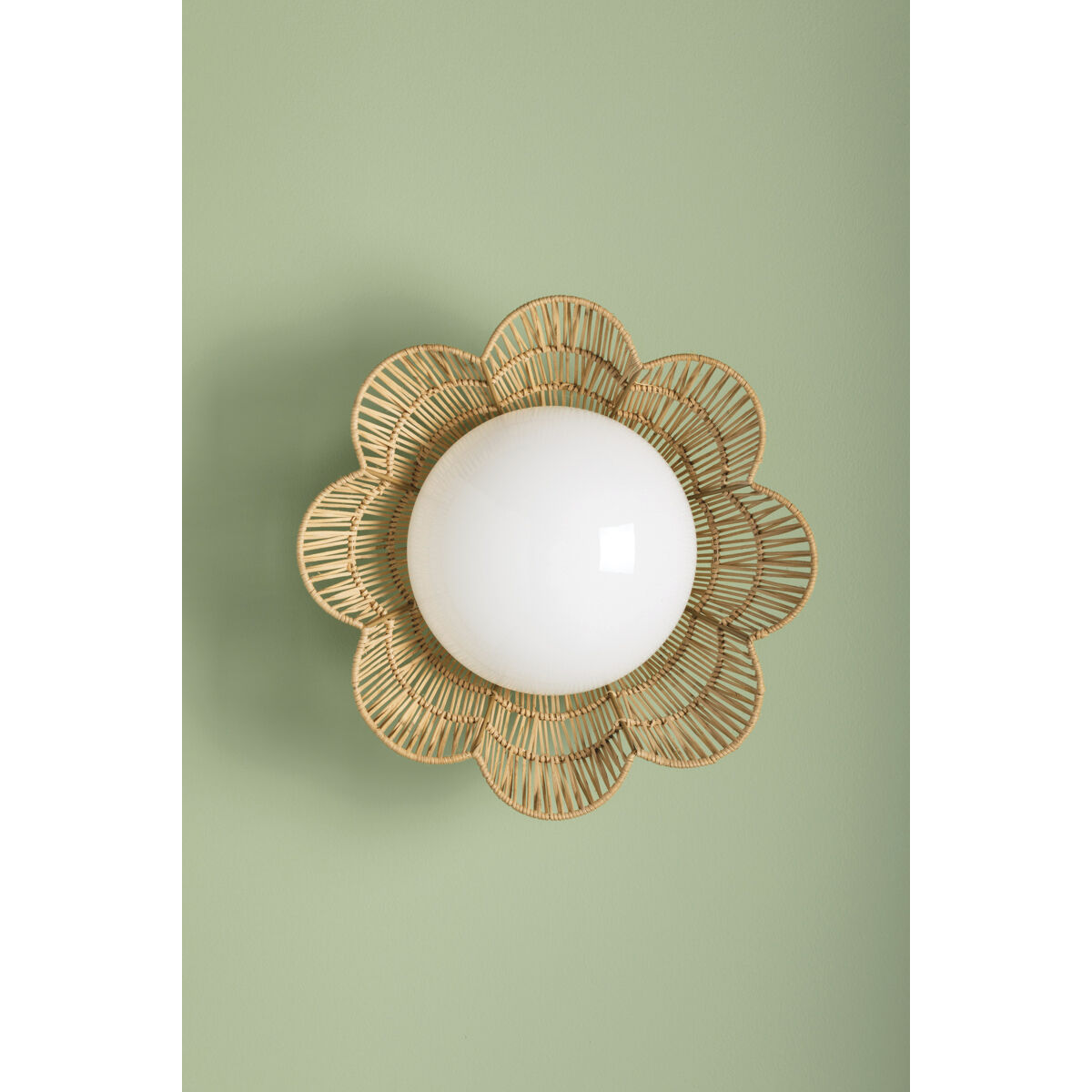 Rosa 1 Light 18 inch Aged Brass Flush Mount Ceiling Light