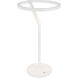Roda 15 inch 16 watt White Table Lamp Portable Light