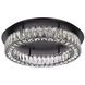 Monroe 1 Light 22 inch Black Flush Mount Ceiling Light