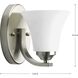 Germain St 1 Light 5.25 inch Brushed Nickel Bath Vanity Wall Light