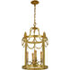 Metropolitan Family Collection 4 Light 15.25 inch Dore Gold Foyer Pendant Ceiling Light