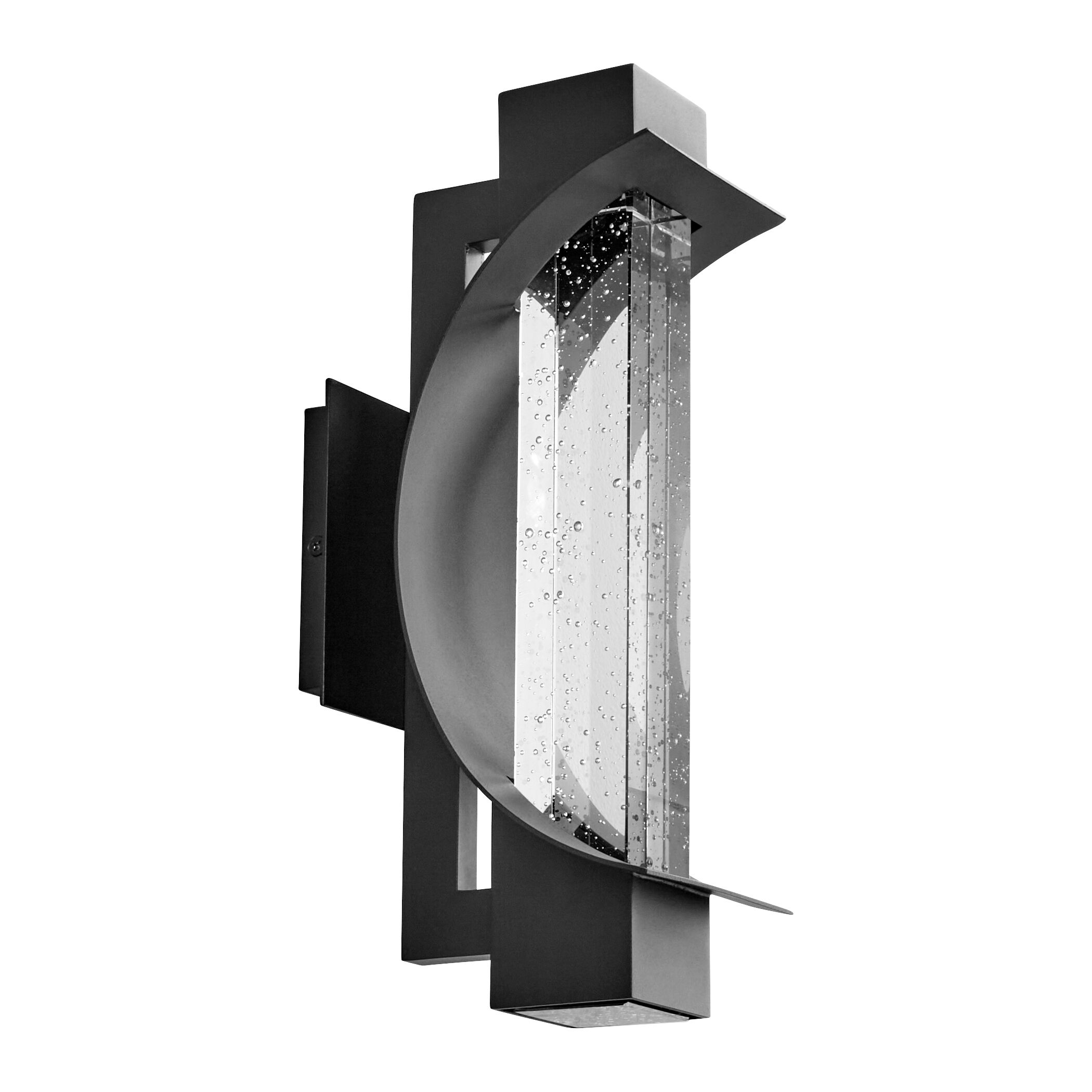 Albedo 1 Light 14 inch Black Outdoor Wall Sconce
