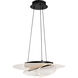 Geneva LED 17.75 inch Matte Black Pendant Ceiling Light