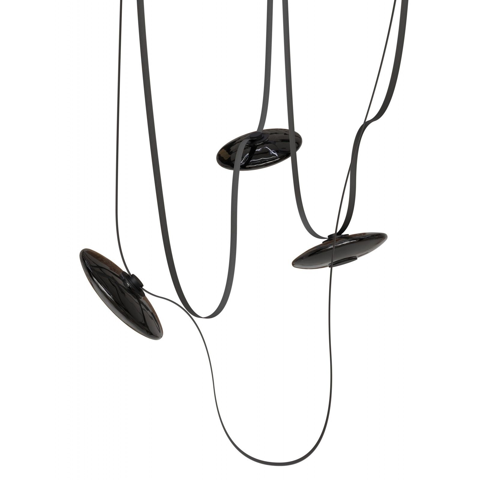 Fremont LED 8.5 inch Black Belt Chandelier Ceiling Light