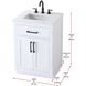 Alden 24 X 35 inch White Bathroom Vanity Cabinet