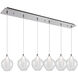 Victoria Multi Pendant Ceiling Light in Chrome