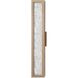 Courtney LED 24 inch Champagne Gold Vanity Light Wall Light