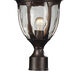 Glendale 1 Light 17 inch Regal Bronze Outdoor Post Light