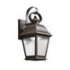 Mount Vernon 1 Light 13 inch Olde Bronze Outdoor Wall, Small