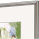 Abstract Green and Blue and Orange and Rust Framed Art