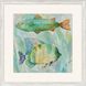 Swim Blue and Green and Multi and Turquoise Framed Art