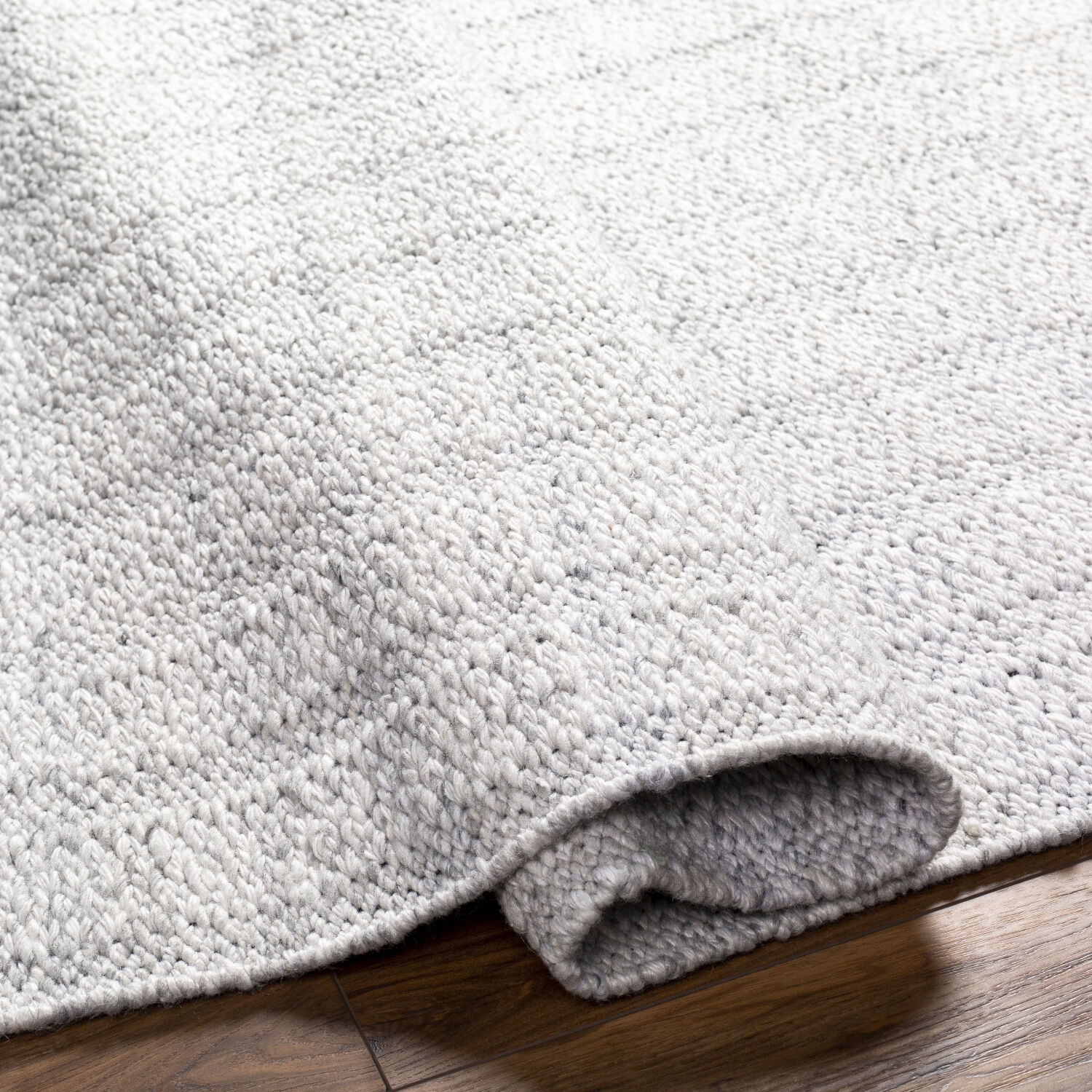 Clover 108 X 72 inch Black Rug, Rectangle