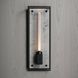 Caged Wall Light in White Marble