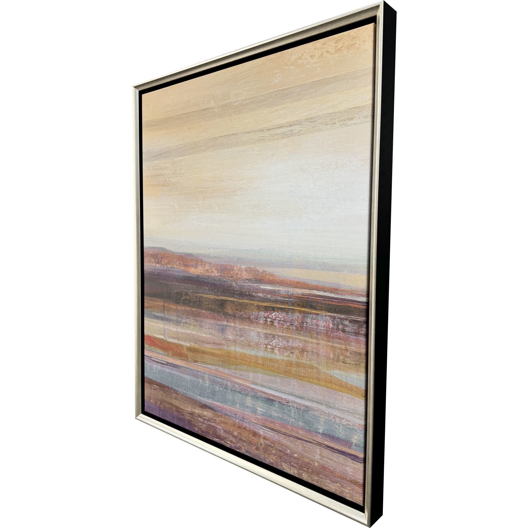 Santa Fe Yellow and Purple and Rust and Turquoise Canvas