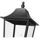 Gannon 3 Light 120.75 inch Black Outdoor Post Mounted Fixture in G9