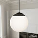 Hepburn 3 Light 16 inch Matte Black Pendant Ceiling Light