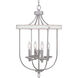 Gulliver 4 Light 17.13 inch Galvanized Foyer Pendant Ceiling Light