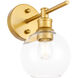 Collier 1 Light 6 inch Brass Wall sconce Wall Light