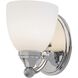 Taylor Bath 1 Light 5 inch Chrome Bath Bar Wall Light