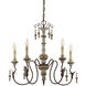 Dauphin 5 Light 26 inch Avignon Chandelier Ceiling Light