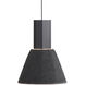 Faroe Pendant Ceiling Light in Matte Black