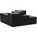Stein 48 X 48 inch Matte Black Coffee Table