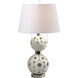 Springdale 28 inch 75.00 watt Polished Nickel Table Lamp Portable Light