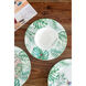 Botanical Green Dinner Plate