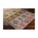 Sajal 96 X 30 inch Pale Pink/Dark Green/Camel/Lime/Denim/Black Indoor Area Rug, Runner