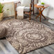 Talise 90 X 60 inch Charcoal Rug in 5 x 8, Rectangle