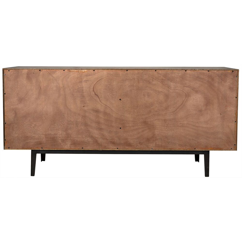 Bourgeois 66 X 20.5 inch Dark Walnut Sideboard