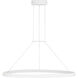 Sean Lavin Fiama 1 Light 36 inch Matte White Chandelier Ceiling Light