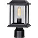 Blackbridge 1 Light 12 inch Black Outdoor Lantern Head