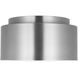Drew & Jonathan Dartmore 1 Light 10 inch Brushed Nickel Flush Mount Ceiling Light, Small