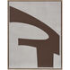 Abstract Leather Brown Wall Art