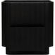 Povera 20 X 20 inch Black Nightstand