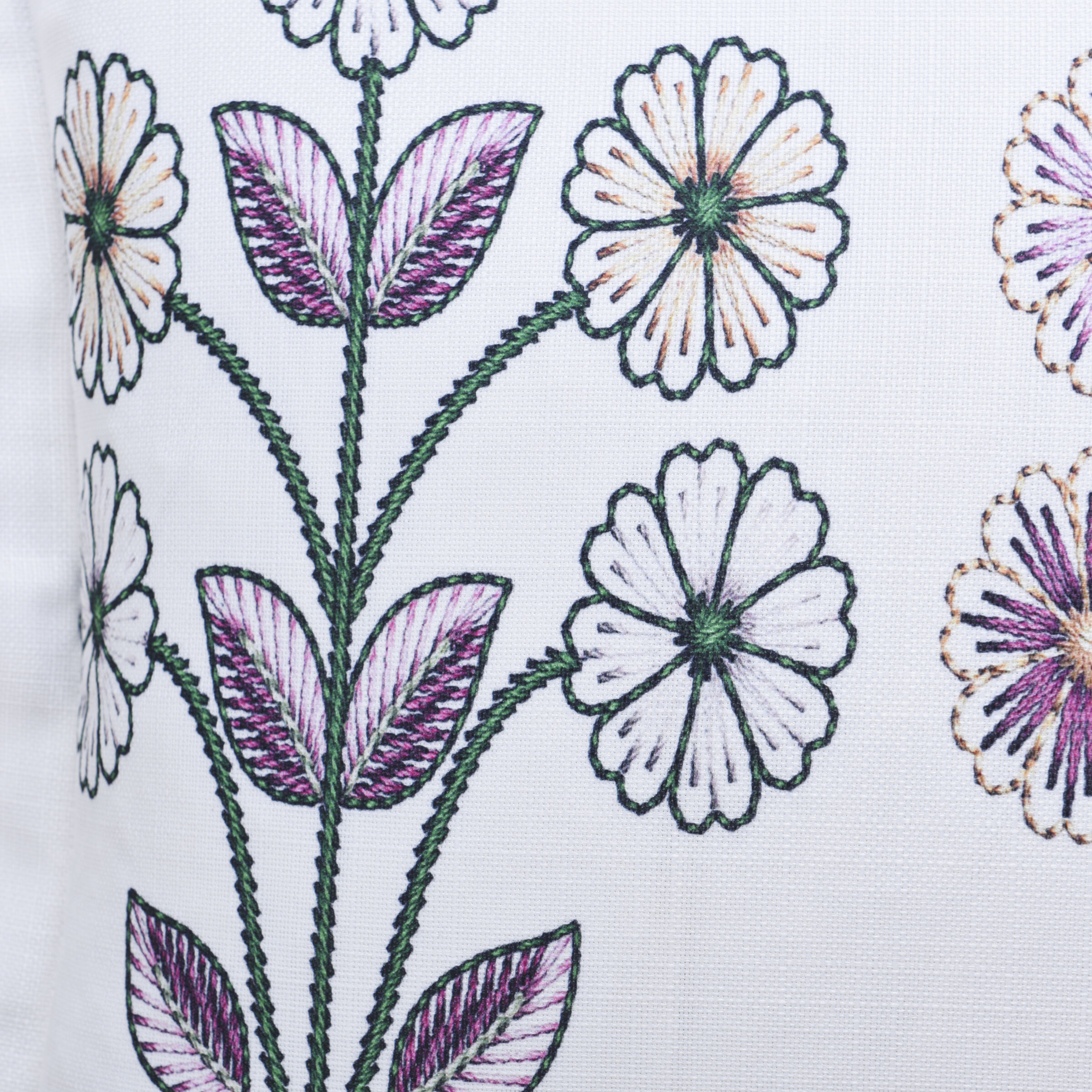 Betsy 22 X 7 inch Multi and White and Pink Pillow