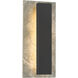 Avenelle LED 13.75 inch Sand Coal Black Outdoor Wall Sconce