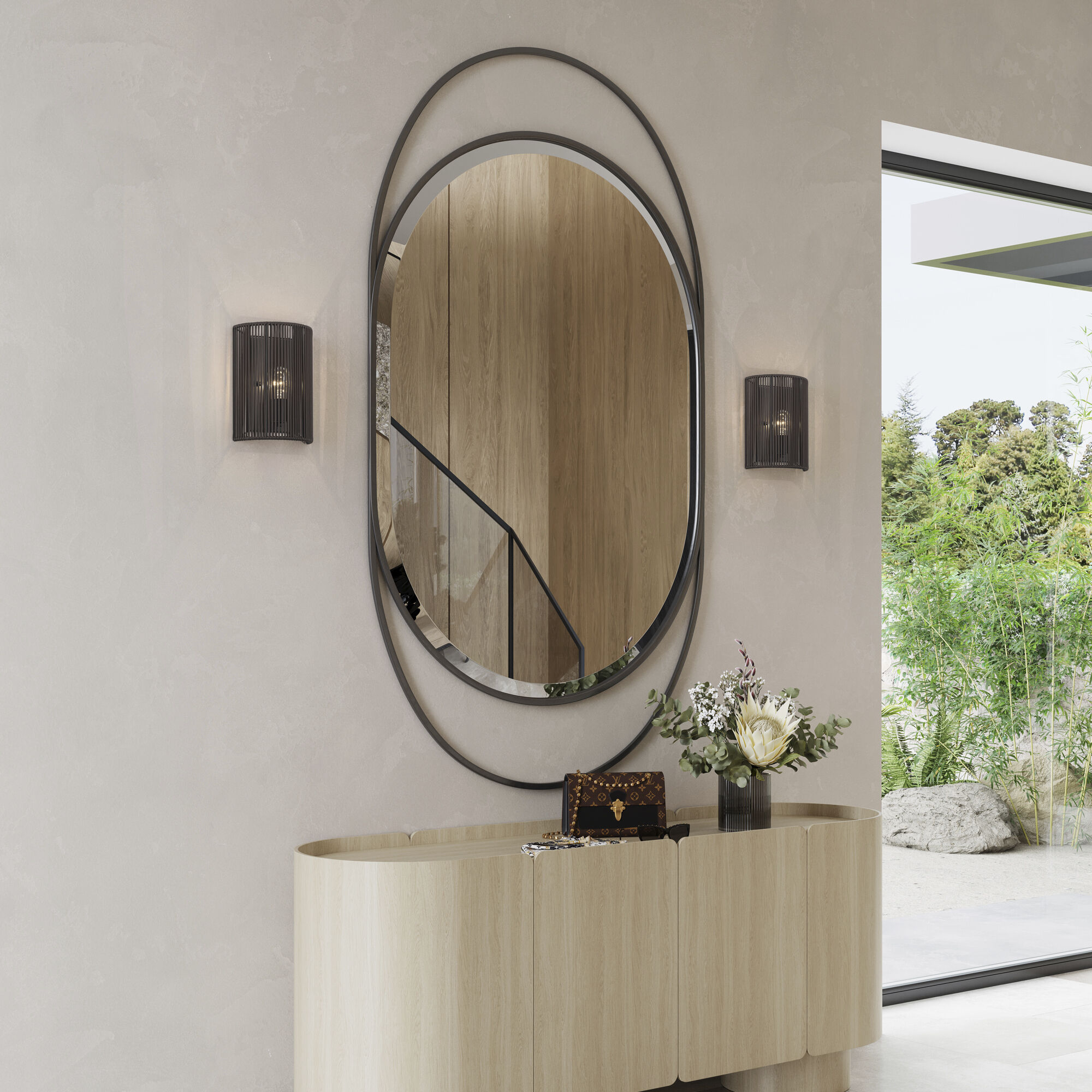 Acordia Wall Sconce Wall Light in English Bronze